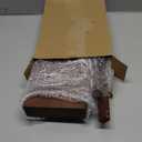 Wonderjune Key Tray for Entryway Table, with 5 Metal Hooks and Wood Base, Vintage Wood Key Tray Stand Holder for Keychain Jewelry Catchall Necklace Jewelry Ring Organizer, 11.8 x 11 x 5.91 Inch