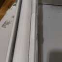 Cordless Zebra Blinds for Windows, 40" W x 72" H, White