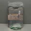 Premium 316 Stainless Steel Cutting Board for Kitchen Double Sided,& BPA-Free Chopping Board with Food-Grade Steel &Eco-Friendly Wheat Straw PP,for Meat&Vegetables Healthy cutting boards non toxic (Black)