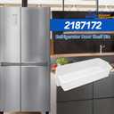 2187172 Door Shelf Bin Replacement for Frigidaire Whirlpool Kenmore Amana Roper Estate Replace PS328468 AP3853103 WP2187172 2187194K AP6006028 PS986890