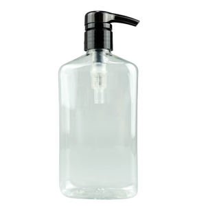 Pack of 2 Soap Dispenser, 18 Oz Antique Design Thick Glass Hand Dispensers; with 304 Rust Proof Stainless Steel Pump, 6Pcs Clear Stickers, for Kitchen, Bathroom- Black