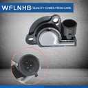 WFLNHB TPS Throttle Position Sensor Replacement for Hisun 400 500 700 800 1000 Massimo