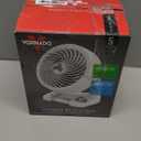 Vornado 133DC Energy Smart Compact Air Circulator with Variable Speed Control, DC Motor, Adjustable Tilt, Quiet Operation for Bedroom, Office, and Home Use, White (Small)