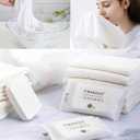 Premium Compressed Towel Tablet, Essential Face Washcloths for Travel, Camping, Hiking, Sports and Beyond, Portable Disposable Thicker Larger, Pure Cotton, 20PCS