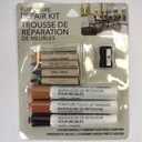 Furniture Repair Kit Wood Markers 9 Piece Assorted Colors Sharpener For Stains