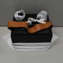 Karaoke Machine,Portable Bluetooth Speaker with 2 Wireless Microphone for Adults & Kids with LED Lights, Karaoke Microphone with PA System Supports USB/TF/AUX,Gift for Party (Black)