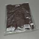 Women's Casual Cotton Sleeveless/Long Sleeve T Shirt Round Neck Basic Loose Tunic Tops (Brown, M)