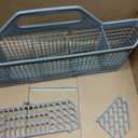 Universal Dishwasher Cutlery Basket Replacement WD28X10128 Dishwasher Utensil Silverware Basket, Compatible with Part No. AH959351, EA959351, PS959351, WD28X10127, WD28X10132