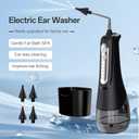 Electric Ear Wax Removal, Ear Irrigation Kit, DIY Mode, IPX7, Ear Cleaners for Adults