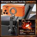 for Tesla Phone MountStrongest Magnet Power for Tesla Model Y & Model 3 Accessories Magsafe Car Mount Magnetic Phone Holder Compatible with iPhone 17 16 15 14 13 Plus Pro Max Series Black