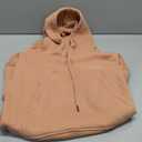 Kissonic Women's Fleece Jogger Sets 2 Pieces Sweatsuits Outfits Crop Top Hoodies Jogger Pants, S