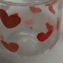 Maxcheck 6 Pcs Valentine Stemless Wine Glass Set 18 oz Heart Wine Glasses Colorful Conversation Drinking Glasses for Valentine Party Wedding Present Holiday Party Gift