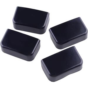 4X Rear Seat Slide Rail Anti-Kick Rubber Plug Cap fit for Tesla Model Y 2020