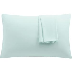 uxcell 2 Pack Pillow Cases Soft 1800 Series Microfiber Pillowcases Set with Zipper Travel(14"x20") Light Gray