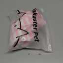 Dogs Recovery Suit Post Surgery Shirt for Puppy, Full Coverage Dog's Bodysuit Wound Protective Surgical Clothes for Small and Medium Pets (Pink White Stripe-m)