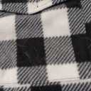 AOFITEE Dog Coat Plaid Dog Winter Coat for Large Dogs, Warm Dogs Jacket Christmas Sweater, Waterproof Pet Puffer Jacket, Reversible Pet Cold Weather Coats for Small Medium Large Pets, Black XXL