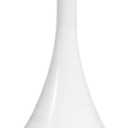 White Bathroom Decor Toilet Brush and Holder Set, Modern Toilet Bowl Brush Household Cleaning Brush for Bathtub