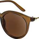 Reader Sunglasses for Women Classic Round Frame Full Lens Reading Sunglasses Outdoor UV400 Protection Eyeglasses