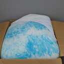 Dual Layer 4 Inch Cooling Memory Foam Mattress Topper Twin XL Size, 2 Inch Thick Soft Quilted Ice Silk Pillow Top Cover Plus 2 Inch Gel Memory Foam Mattress Pad for Back Pain Relief (White)