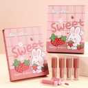 10 Pcs Matte Liquid Lipstick Set Colors Lip Gloss Kit with Long-Lasting and Waterproof Cute Lip Tint for Women and Lip Makeup Gift