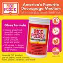 Mod Podge Gloss Sealer, Glue & Finish: All-in-One Craft Solution- Quick Dry, Easy Clean, for Wood, Paper, Fabric & More. Non-Toxic - Craft with Confidence, Made in USA, 32 oz., Pack of 1, EXP:11/02/2026