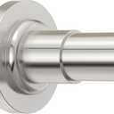 Shower Curtain Rod Adjustable 32-75 Inch, Spring Tension Shower Curtain Rods Stainless Steel Telescoping Curtain Rod for Bathroom or Windows, No Drilling, No Slip, No Rust, Nickel