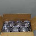 YOUKE OLA 12 Pack Insulated Tumbler Powder Coated Stainless Steel Double Wall Vacuum Travel Coffee Tumbler Cup with Lid and Straw for Laser Engrave DIY Gift 30oz Black