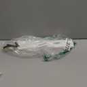 Over-The-Door Mirror Hanger, Adjustable 13.6 in Door Mirrors Hanger with Protective Lining, Prevent Scratches, 2 Pcs Door Brackets Perfect Height and Fit (Mirror Not Included) - Black