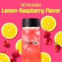 TEAZEN Energy Drink Powder Boost, 100mg Natural Caffeine with Black Tea Extract, B Vitamins, Vitamin C & L-Carnitine, Sugar-Free Energy Mix for Performance & Immunity, 10 On-the-Go Packets, 1.76oz (EXP 03/03/27)