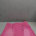 Female Casual Summer Women Skirt Denim High Waists  Skirt(Pink1,M)