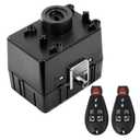 68210150AB Wireless Ignition Module Switch Kit w/ 2 Keys Compatible with 2008-2010 Dodge Ram 1500 2500 3500 Charger Challenger Magnum for 2008-2011 Chrysler 300 2008-2011
