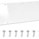 Door Kick Plate 10" x 36" AL KickPlate, Fits 38" Doors, Gloss White