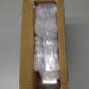 Jnnzzggu 100Pcs 3.5 oz Mini Dessert Cup with Spoons, Square Plastic Dessert Cups, Clear Parfait Appetizer Cup for Ice Cream, Birthday, Parties, Jellies, Nuts, DIY, Wedding