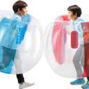 Theefun Bumper Balls, 2 Pack Inflatable Sumo Ball, 36inch Bopper Toys for Kids Physical Outdoor Active Play, Giant Human Hamster Knocker Body Zorb Ball, Body Bubble Soccer Ball