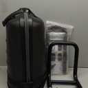 JANUS Golf Travel Bag Hard Case with Support Frame for Hands-Free 360 Spinner Wheels, Travel Bag for Airlines, ABS Hard Shell, Easy to Fold, Hand-Carry Option