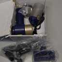 Vizeusvac Car Vacuum Cleaner, 16000PA Mini Car Vacuum Cordless Powerful, 7 in 1 Portable Handheld Vacuum Cordless with LED Light, Dual Filters, One-Touch Empty for Pet Hair, Home, Office (Blue 2)