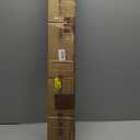 Antique Bronze Disc Curtain Rods, 28-48 Inches Window Curtain Rod,Adjustable Room Darkening Curtain Rod with Aluminum Finials and Brackets,Wrap Around Design