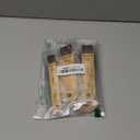 Watercolor Hake Brush Professional,Biaelk 4PCS Bamboo Short Handle Squirrel Mix Hair Paint Brushes Set Size20,Size30,Size40,Size50 Hake Brush Art Supply Artist for Watercolor Face Painting