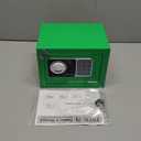PATRON Small Safe Box with Key Mini Safe for Money Small Coin Safes for Home with Code Little Jewelry Lock Box for Kids Wall or Cabinet Safe for Personal Items 0.236 Cubic Feet Green