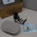 i box Dawn FM Radio, Bluetooth Wireless Speaker, Fast Charging, Clock Radio, LED Display, USB Charger, Dimmable Night Light, Alarm Clock Feature, Wireless Charger, Digital Clock, Dual Alarm (Grey) (Gray)