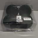 4Pcs Large Velvet Christmas Ball Ornaments 4" Dark Green Flocked Ornaments Set for Christmas Tree with 10Pcs Velvet Bows Shatterproof Xmas Hanging Decorations for Home Office Holiday Dcor