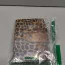 CLUCI Small Wallet for Women Leather Slim Womens Wallet Bifold Multi Card Holder Organizer Designer with Removable ID Window (Leopard)