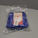 Christmas Tree Skirt Blue 36 inch Silver Christmas Tree Skirt Snowflakes Faux Fur for Xmas Holiday Home Party Decorations