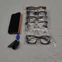 CCVOO Stylish Reading Glasses for Women, Eyeglasses, Blue Light Readers for Women, Computer Eye Glasses, Cheaters (A4 Mix)