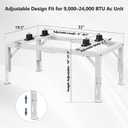 Mini Split Stand for 9,000-24,000 BTU AC & Heat Pump, 500 lbs Capacity