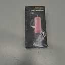 Ear Wax Removal, Electric Ear Cleaner with 4 Modes, Portable Ear Wax Cleaning Kit with Nozzles, Basin, IPX7 Waterproof, USB-C Charging Water Ear Irrigation Flushing System for Adult and Kid, Pink