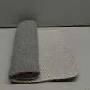 Non-Slip Shower Mat Bathtub Mat for Bath Tub,Anti Slip Bath Tub Mat,Floor Mat,Soft PVC Loofah Bathroom Mats,Foot Scrubber Mat,Quick Drying Easy Cleaning Mats for Wet Areas40 * 16 Grey