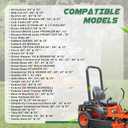 Zero Turn Mower Chute Blocker, Grass Flap Chute Blocker, Fit for Ferris, Exmark, Gravely, Hustler, Toro, Kubota ZTR, Replace OE ACS6000ULS / 088-6003-00