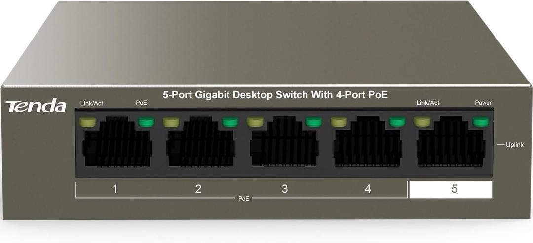 Tenda N6P PoE Network Video Recorder (Tenda N6P PoE NVR)