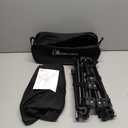 MOON LENCE Portable Camping Chair Backpacking Chair - The 4th Generation Ultralight Folding Chair - Compact, Lightweight Foldable Chairs for Hiking Mountaineering, Beach (Black-below 180 Lbs for Comfort Use)